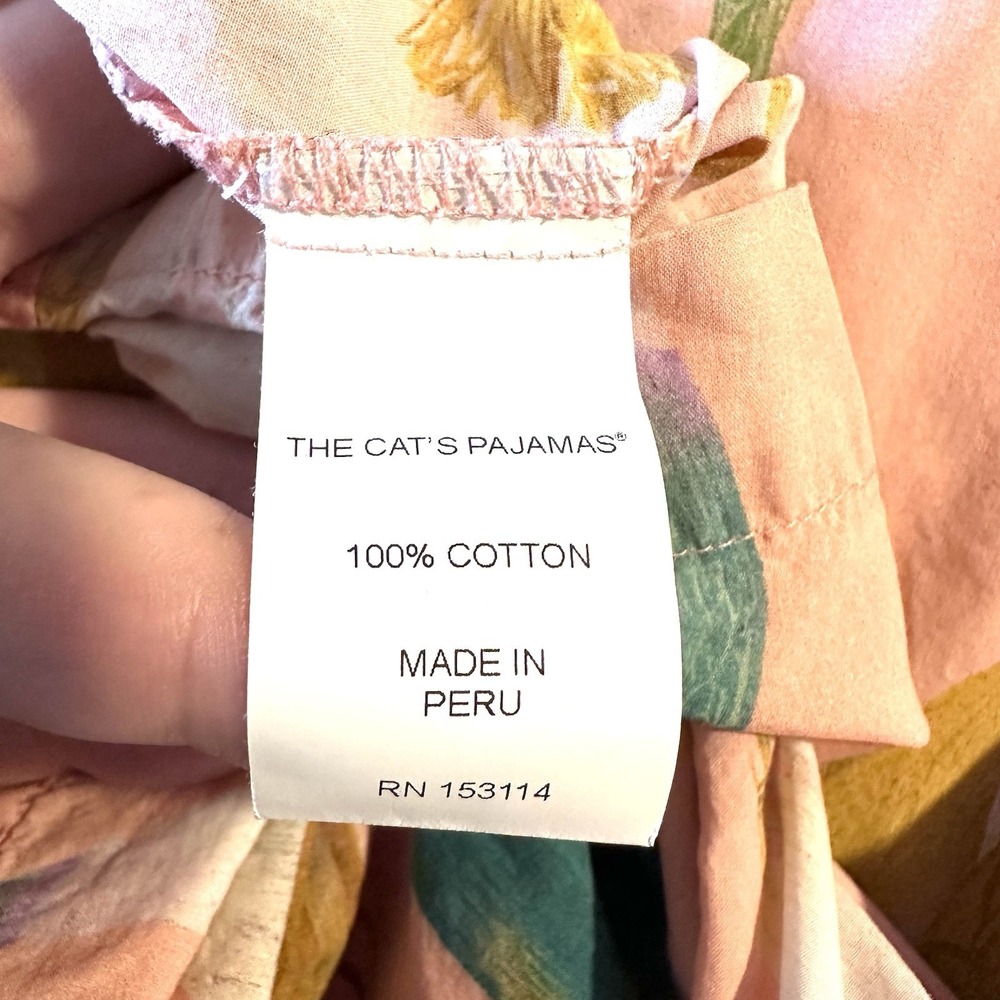 The Cat's‎ Pajamas S Small Galapagos Peacock Bird Top Button - Picture 7 of 8